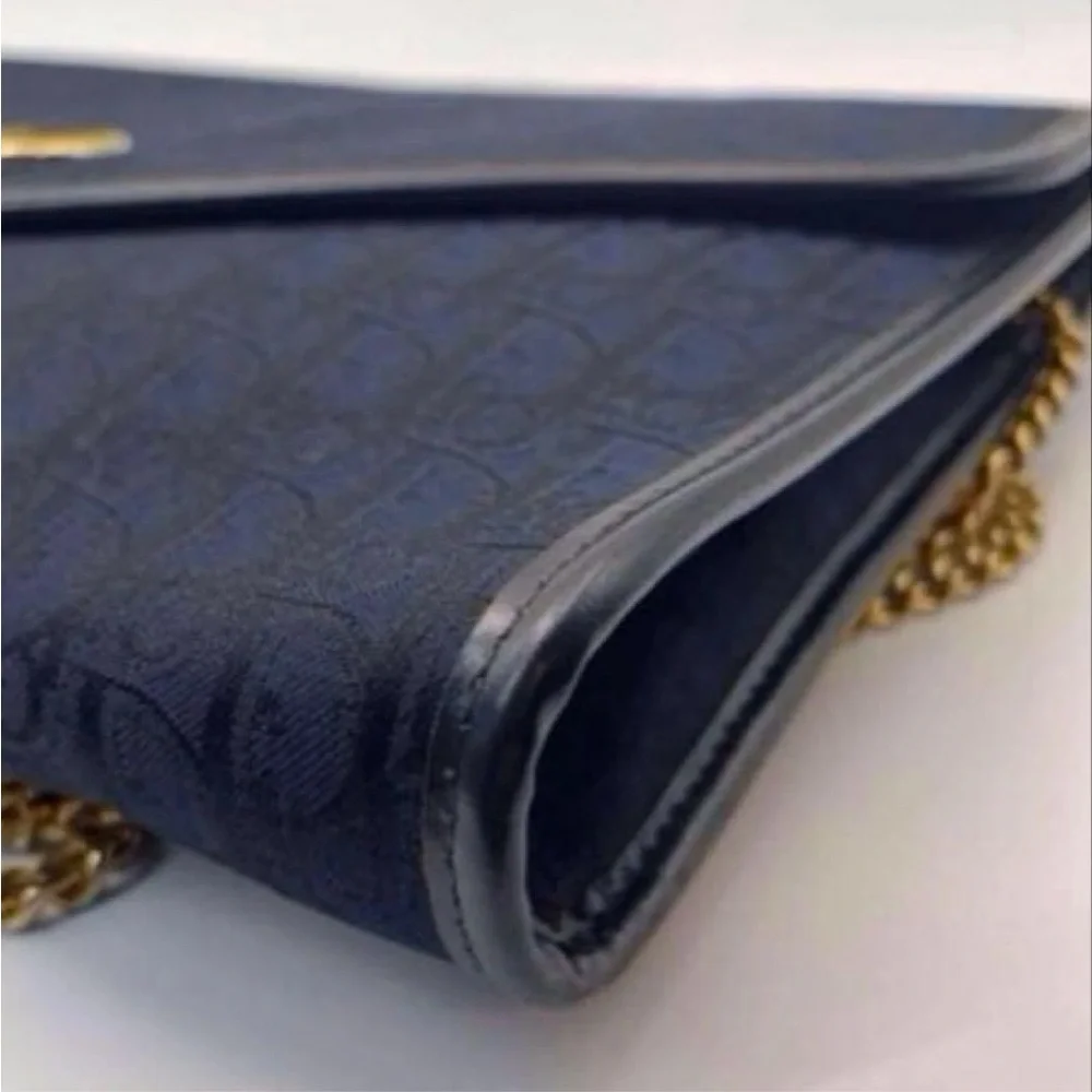 Dior Navy Blue Clutch Bag - Picture 6 of 16